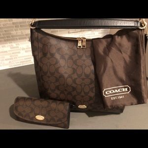 New With Tag: Coach Celeste Signature Hobo Handbag